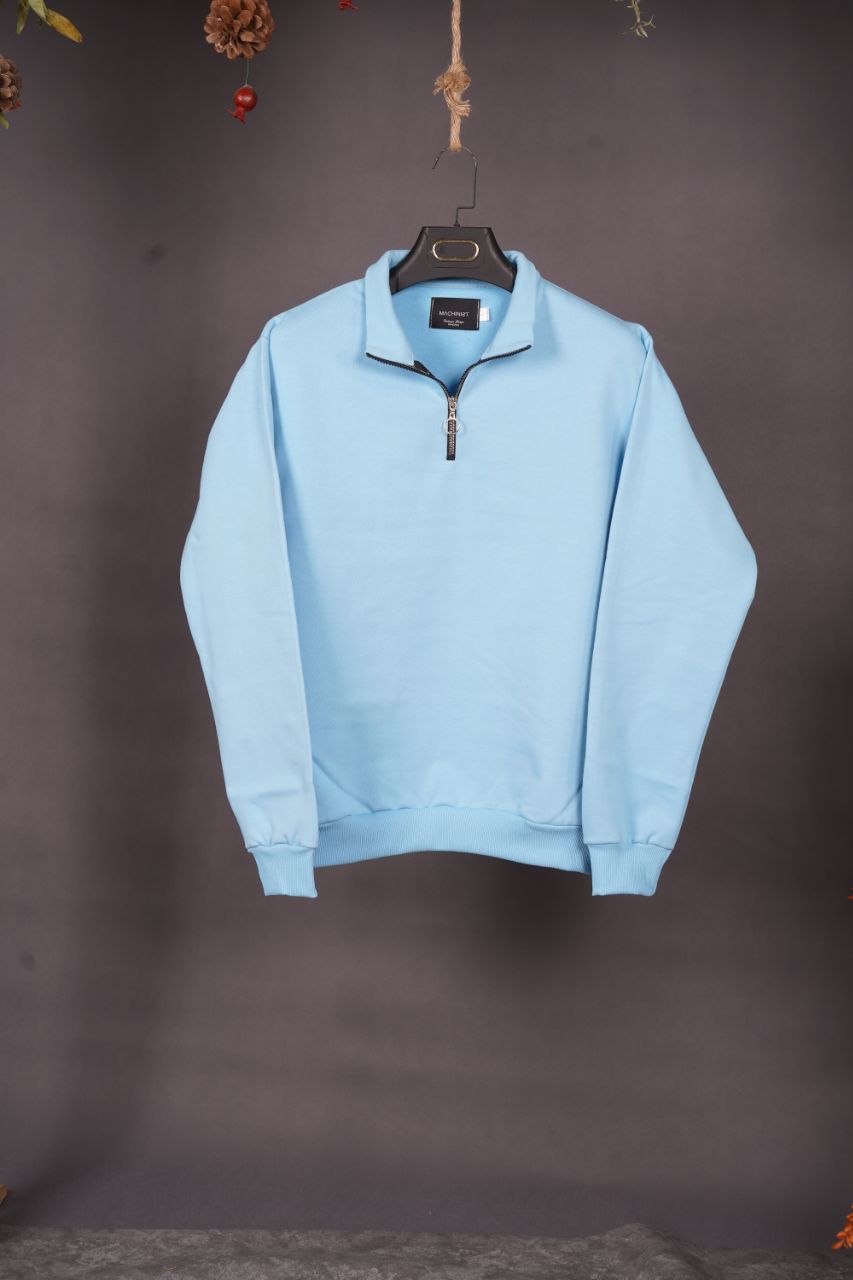 دورس نیم زیپ مردانه سه نخ پنبه خارخورده